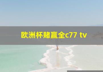 欧洲杯赌赢全c77 tv